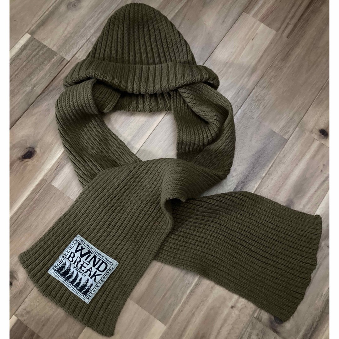 KAPITAL ニット帽 カーキ