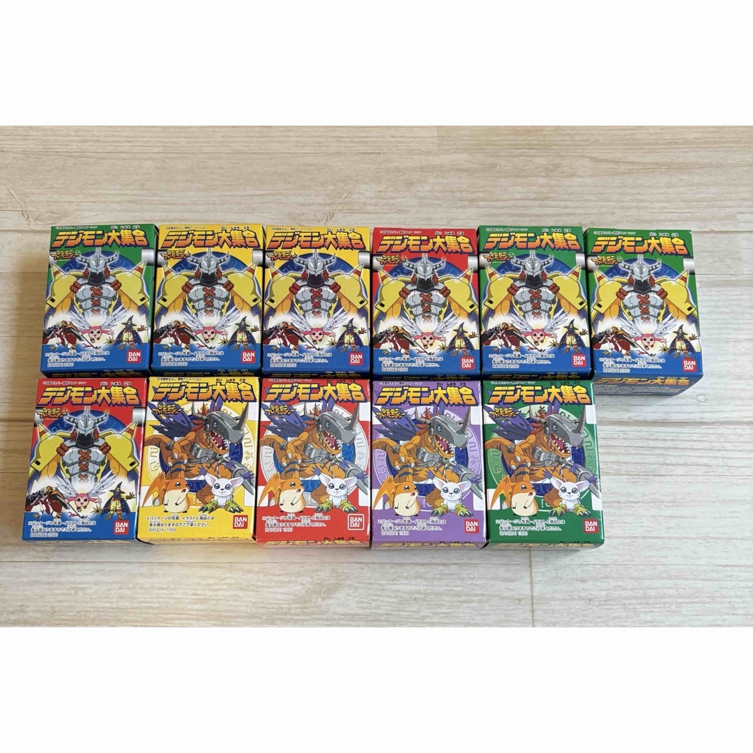 デジモン大集合 ソフビ フィギュア セット 未開封