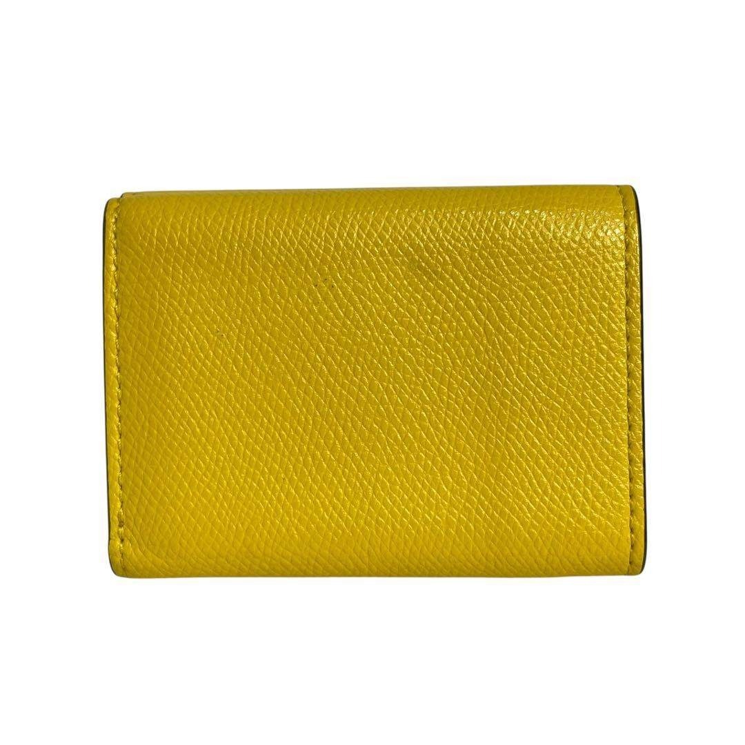 希少✨フェンディ 三つ折り財布 FFロゴ エフイズ エンボス レザー