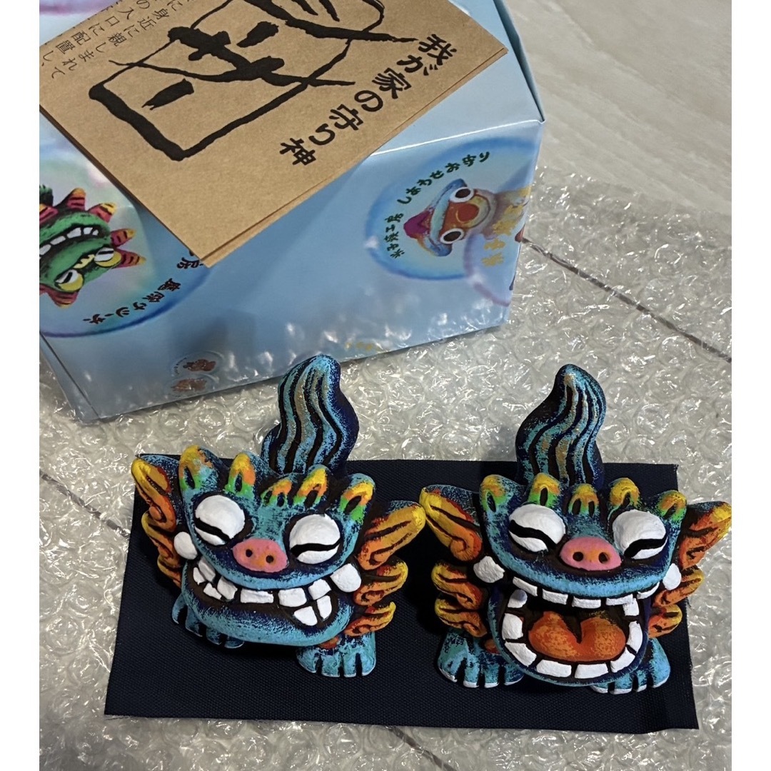 新品 未使用】 沖縄 シーサー ドーガ S ブルーの通販 by ulloo's shop