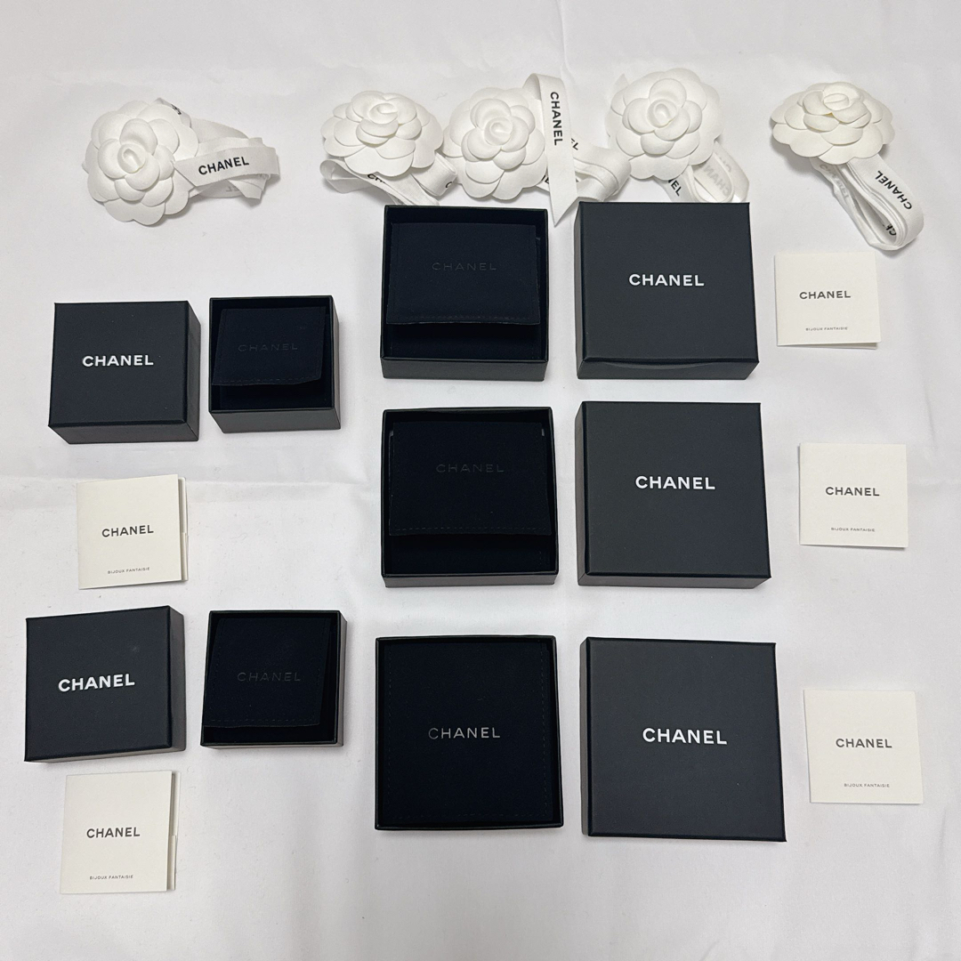 正規品 CHANEL シャネル 空箱 5箱セット ピアス ブローチ