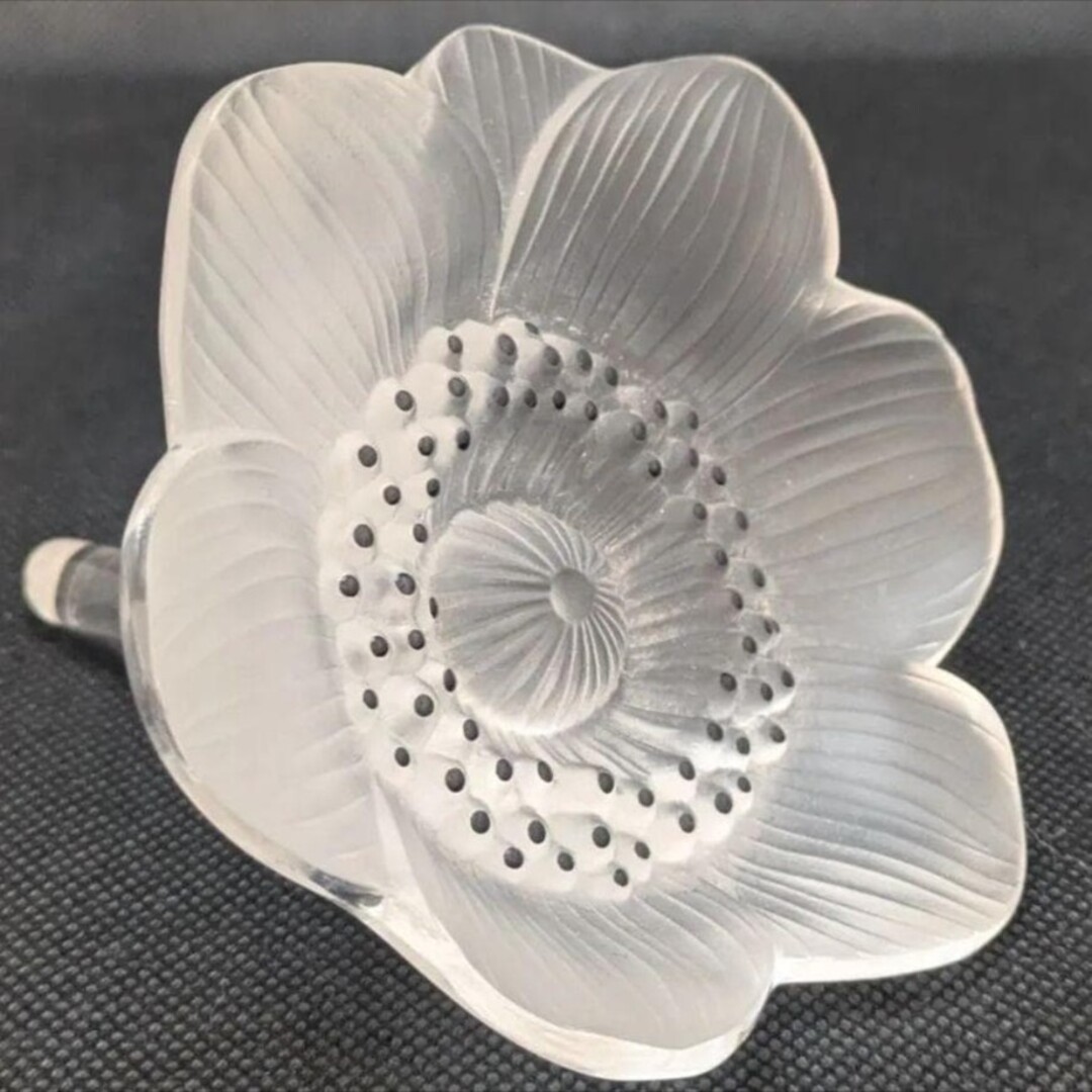 LALIQUE - 美品 刻印 Lalique ルネ・ラリック アネモネ ペーパー