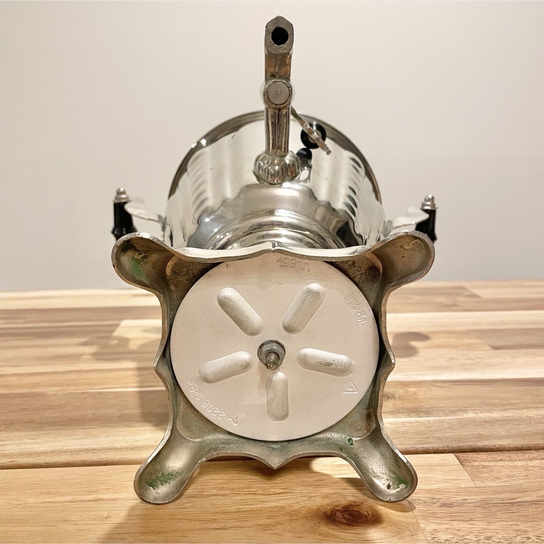 激レア】サモワール 湯沸かし器 1981年製 美術品/アンティーク