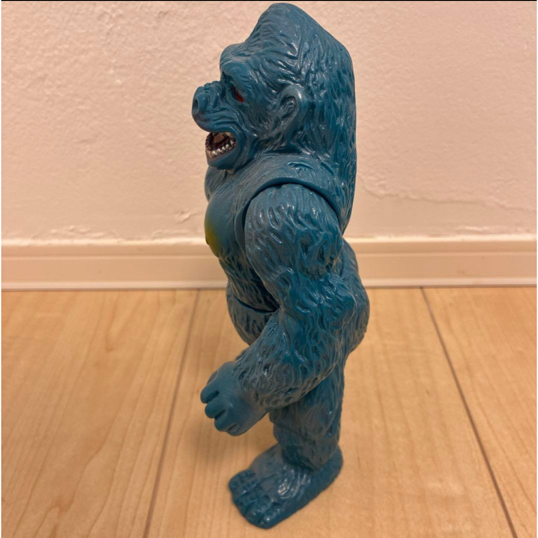 マルサン ウルトラ怪獣シリーズ ジャイアントゴリラ 復刻 ソフビ 青 ブルー