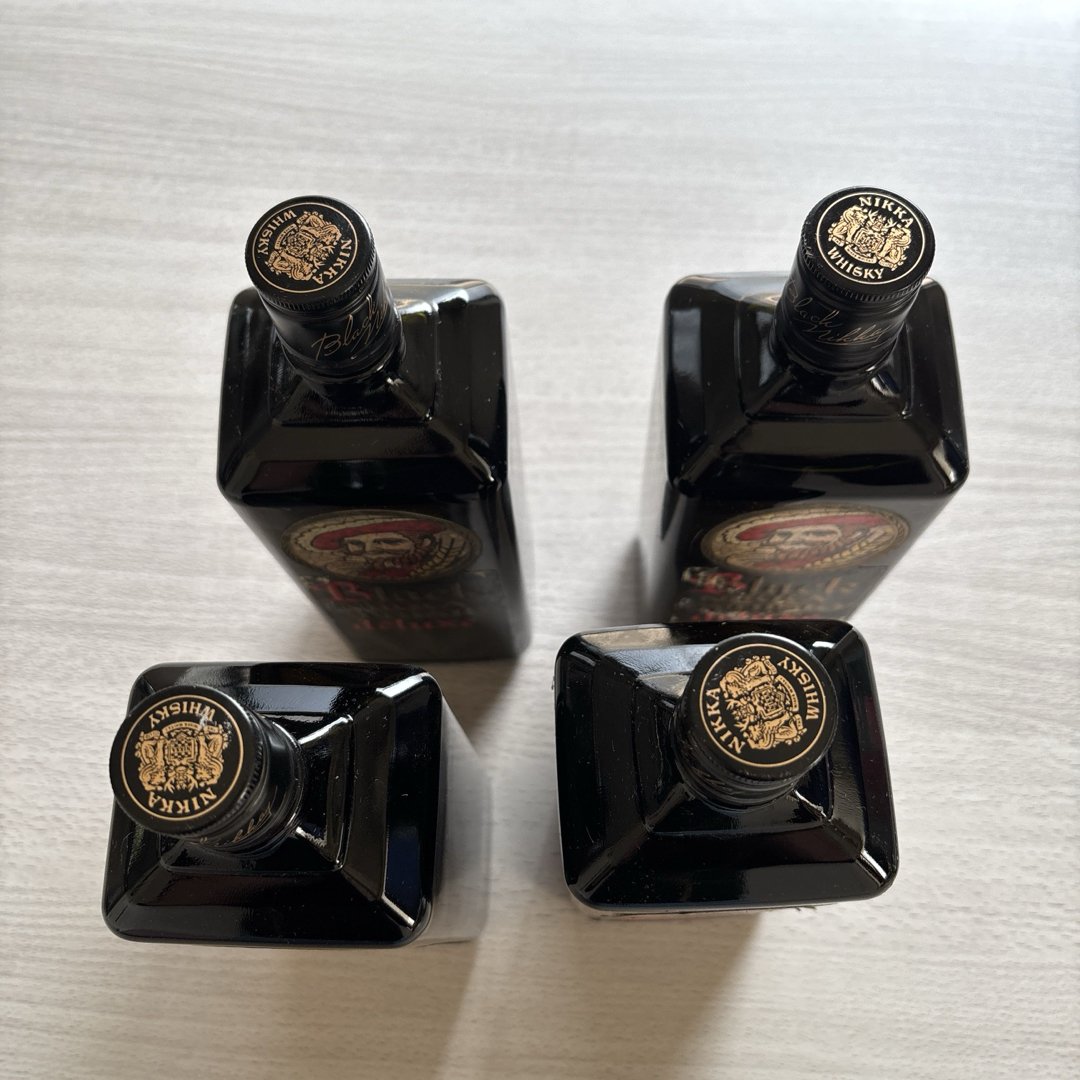 古酒ブラックニッカ NIKKA WHISKY deluxe 4本セット❗️ 酒