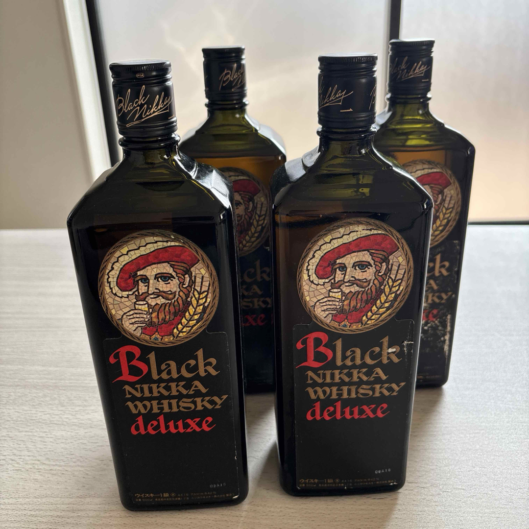 古酒ブラックニッカ NIKKA WHISKY deluxe 4本セット❗️ 酒