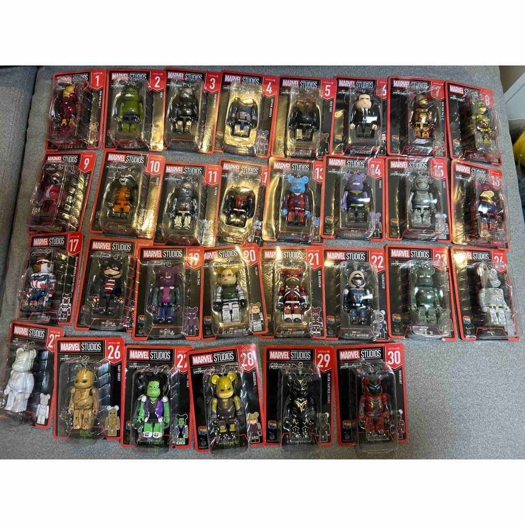 BE@RBRICK - marvel ベアブリック セミコンプリートセットの通販 by