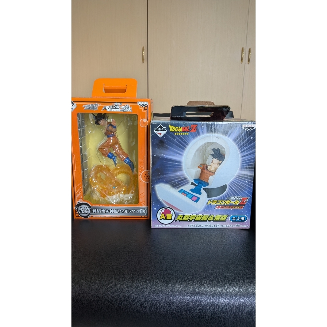 ドラゴンボール - ドラゴンボール 丸型宇宙船、悟空＆神龍 フィギュア