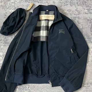 BURBERRY - バーバリー スウィングトップ/ブルゾン ネイビー XLの通販