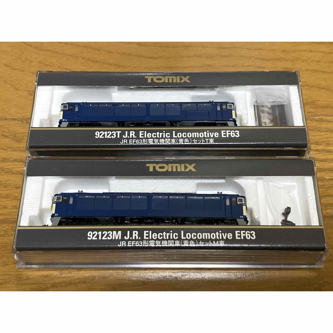 TOMIX 92123 EF63形電気機関車（青色）2両セットの通販 by パンケーキ