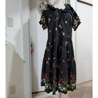 PINK HOUSE - ピンクハウス くまブローチ 刺繍 /ワッペンの通販 by