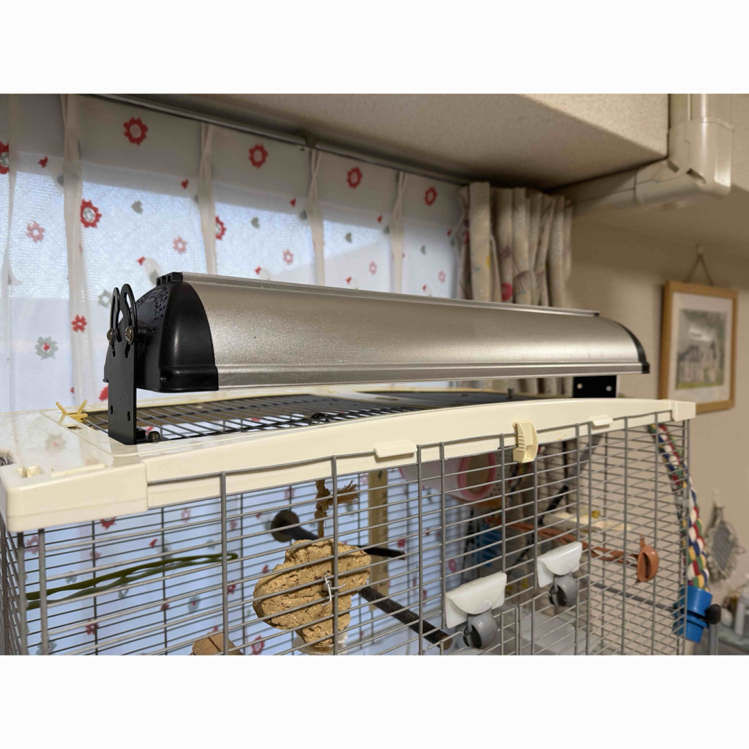 vision 鳥かご HAGEN 横網L01 ヒートランプ、日光浴ランプセットの通販