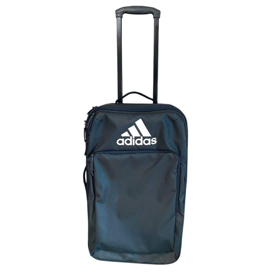 adidas - 美品 adidas アディダス トラベルトローリー M キャリー