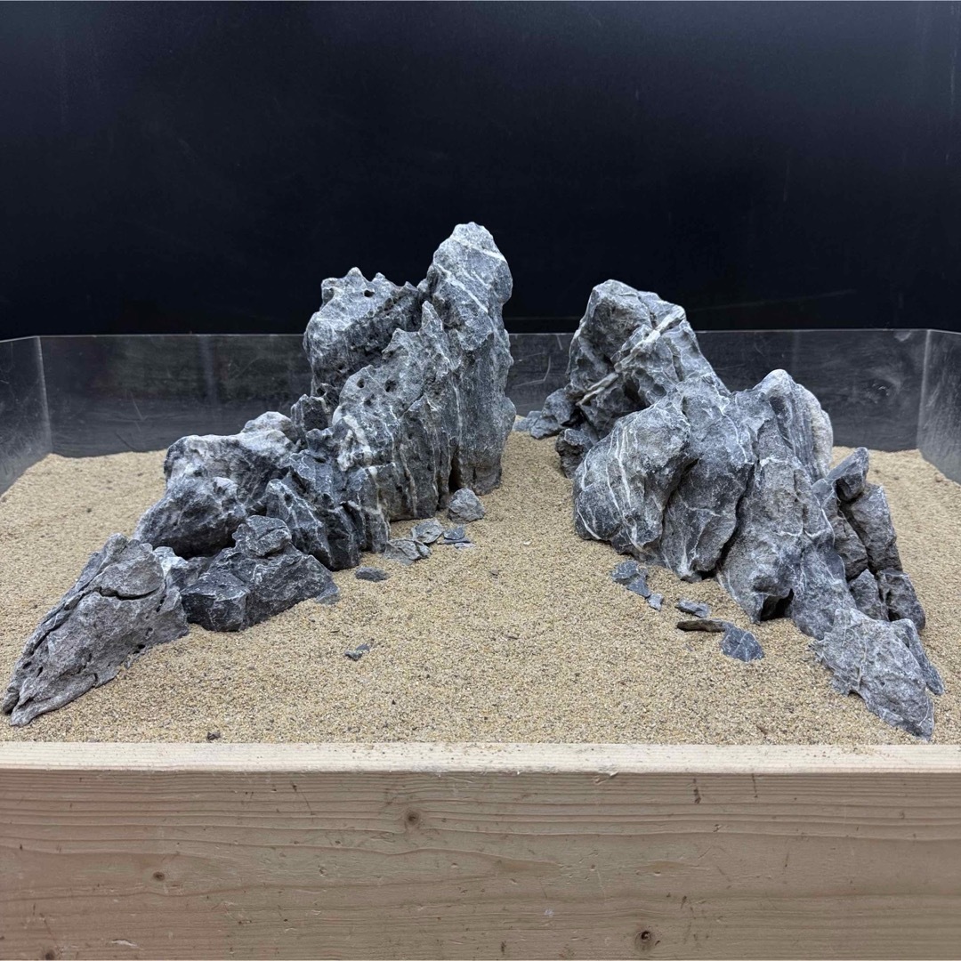 MSS-7260 青龍石レイアウトセット 酸処理済み龍王石 竜王石