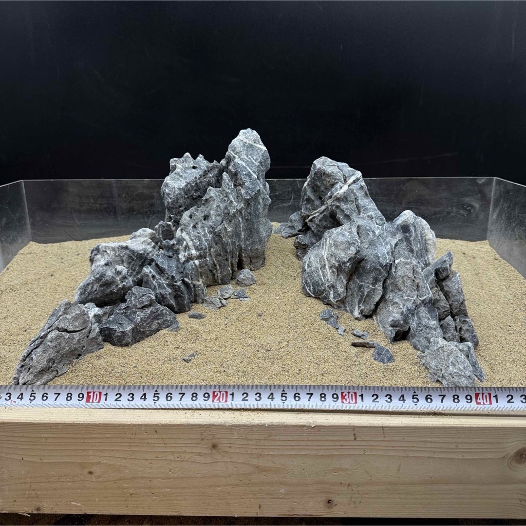 MSS-7260 青龍石レイアウトセット 酸処理済み龍王石 竜王石