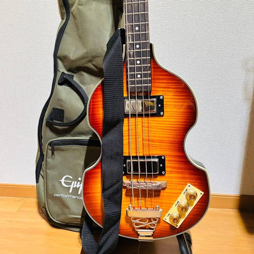 Epiphone - EPIPHONE Viola Bass 【未使用に近い】バイオリンベースの