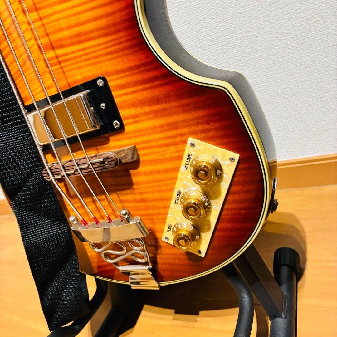 Epiphone - EPIPHONE Viola Bass 【未使用に近い】バイオリンベースの