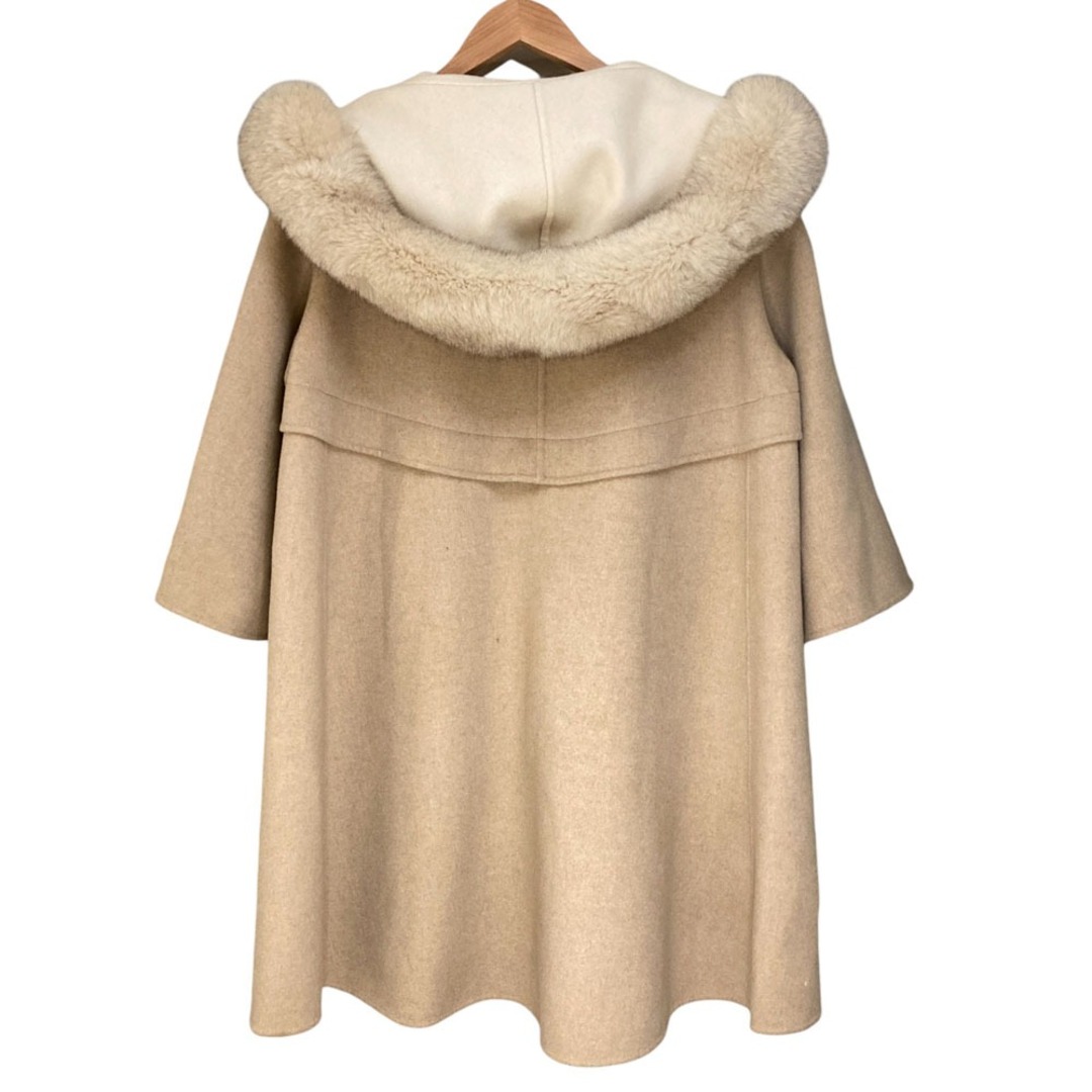 FOXEY - 良品 FOXEY フォクシー フォックスファー付き カシミヤ ダブル