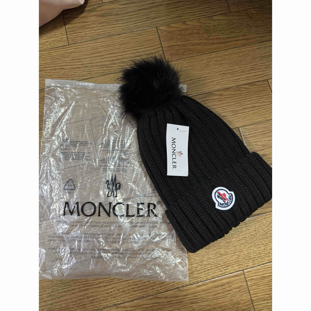 MONCLER - モンクレール ニット帽 ラビットファーの通販 by 猫※プロフ