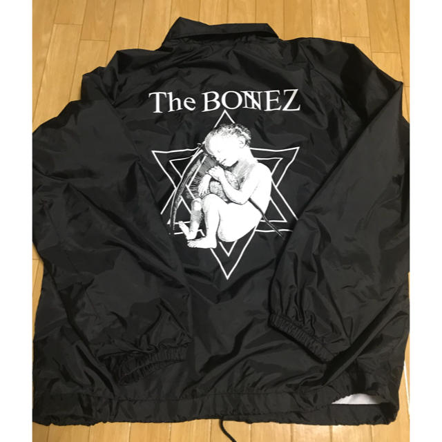 モンキーくん The BONEZ コーチジャケット ブラック S The BONEZ