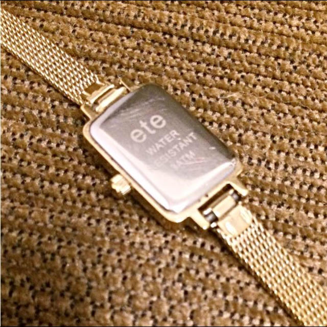 ete エテ ete エテの腕時計 腕時計 防水 1P ダイヤモンド ステンレス