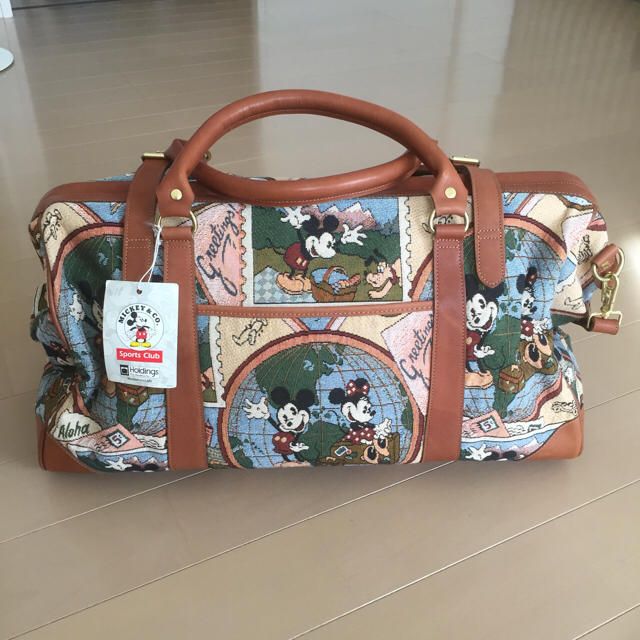 レア ディズニー MICKEY&CO Sports Club ボストンバッグ