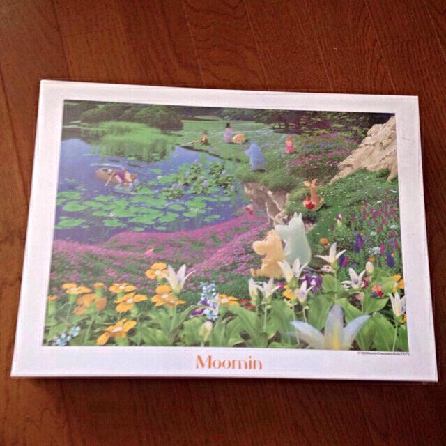 2000ピースパズル 廃盤】ムーミンパズル 2000ピース 完成品 額縁付き