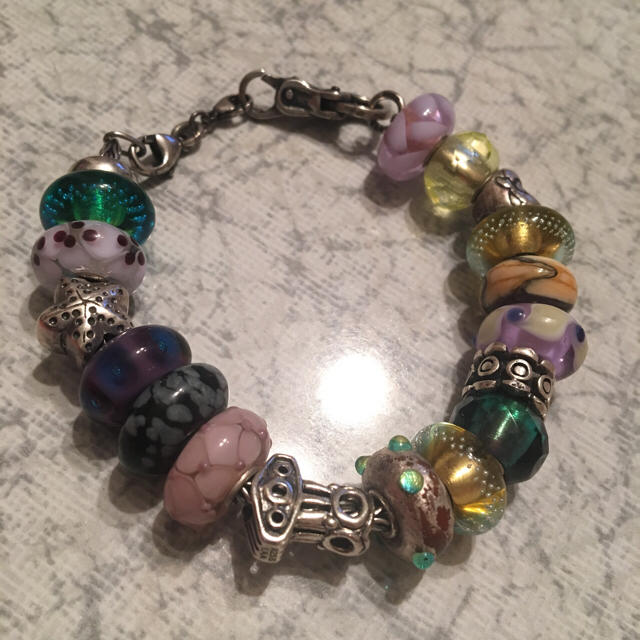 トロールビーズ トロールビーズ ブレス ブレスレット S925 K18(750