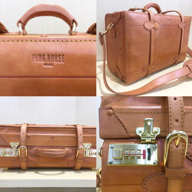 PINK HOUSE 本革 トランク