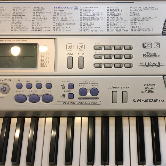 ○最終値下げ美品CASIO電子ピアノLK-203TV○