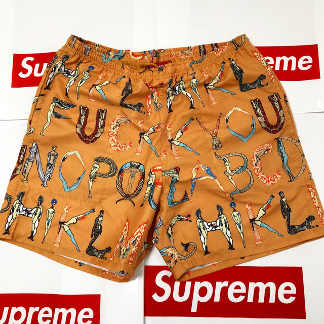 水着・ラッシュガード Supreme Alphabet Water Short M 18ss supreme