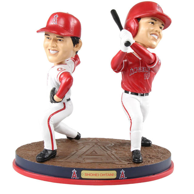 公式 大谷翔平 二刀流ボブルヘッド 960個限定】大谷翔平 MVP 二刀流