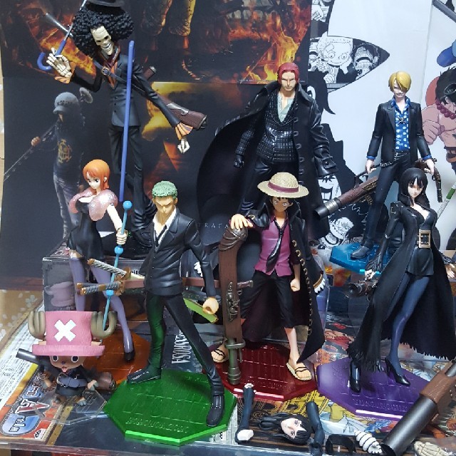 P.O.P STRONG EDITION 麦わらの一味 9体セット P.O.P STRONG EDITION