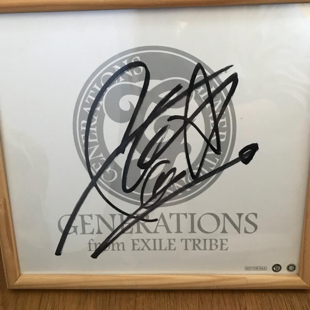 GENERATIONS ジェネレーションズサイン色紙 GENERATIONS - GENERATIONS