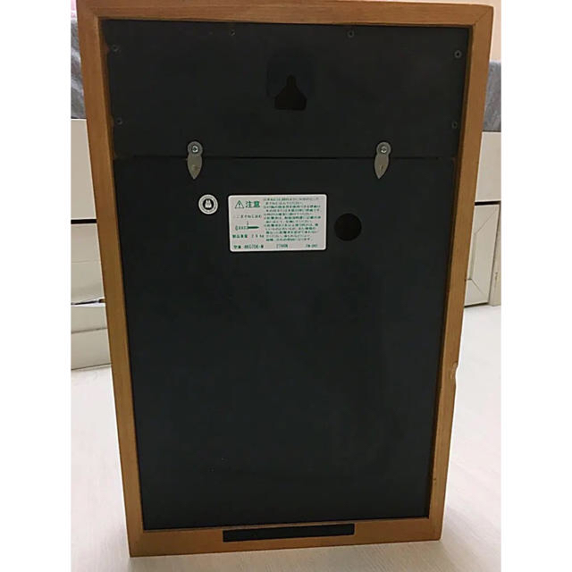 となりのトトロ 小トトロ となりのトトロ 置き時計 カレンダー付き 中
