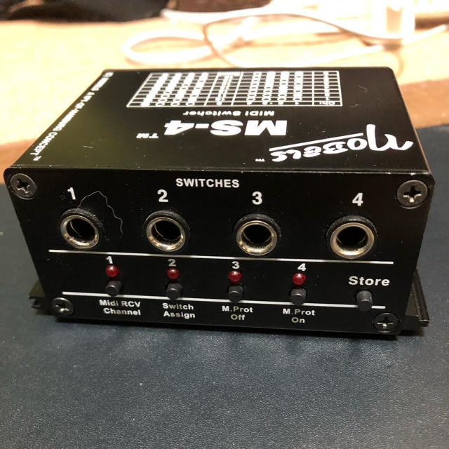 Nobels MS-4 MIDIスイッチャー nobels MS-4 スイッチャー Nobels MS-4