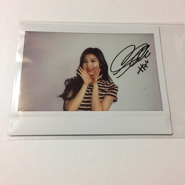 サナ 直筆サイン入り チェキ TWICE 【公式通販】