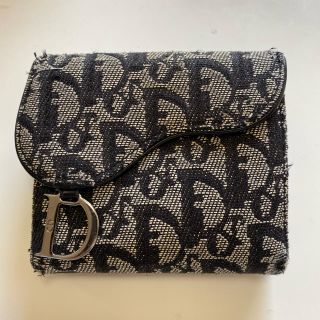 Dior 二つ折り財布 モノグラム柄 DIOR 二つ折り財布 モノグラム