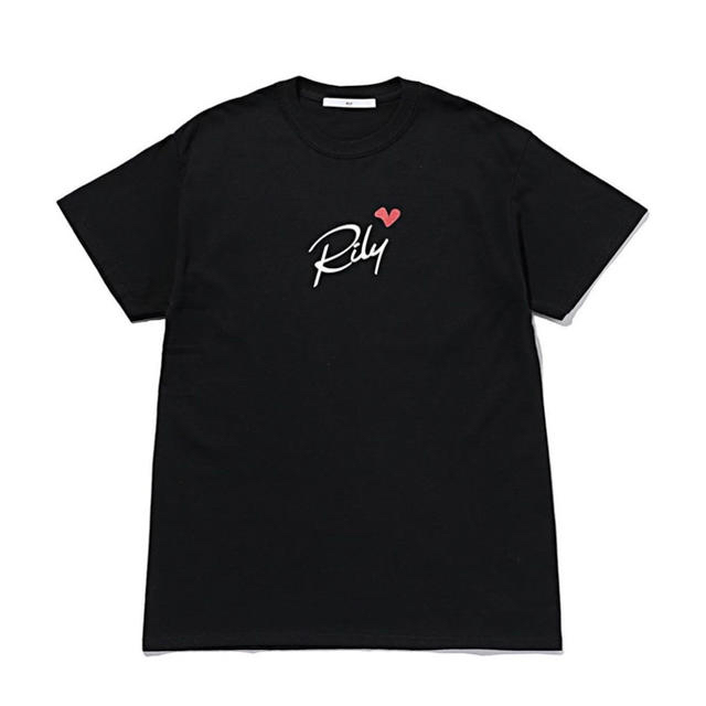 RILY Heart Logo SS Tee 黒 Mサイズ RILY Heart Logo Tee SS Black