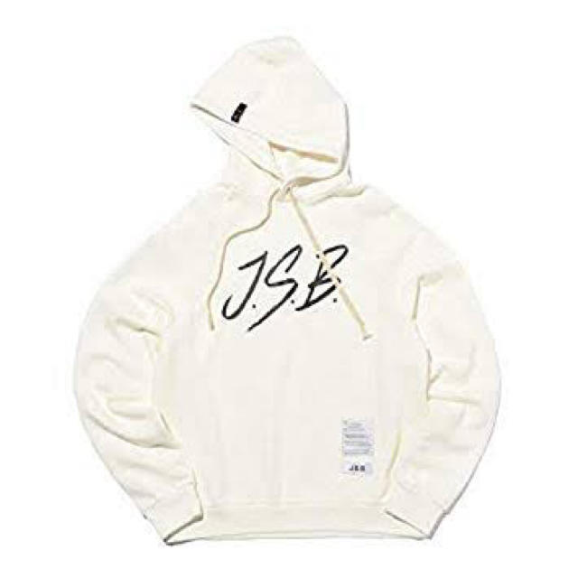 JSB パーカー（L）WHITE JSB Color EMB Hoodie | J.S.B. | VERTICAL
