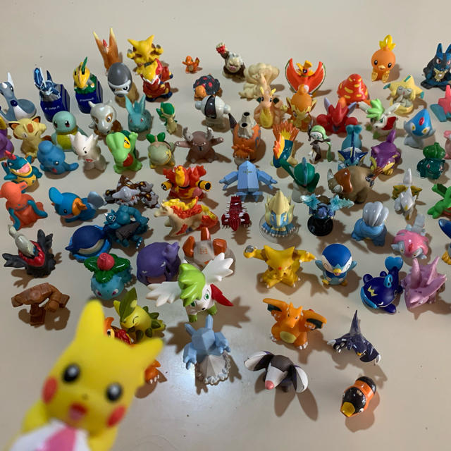 モンコレ 大量 まとめ売り 77 ポケモン ポケッモンスター 指人形