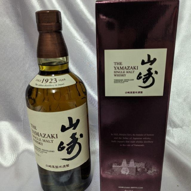値下げ】山崎シングルモルトウイスキー700ml(新品・未開封・箱付き)
