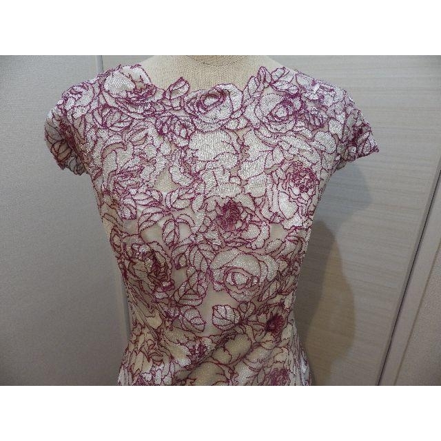 Tadashi Shoji タダシショージ フローラル花柄刺繍ワンピース2