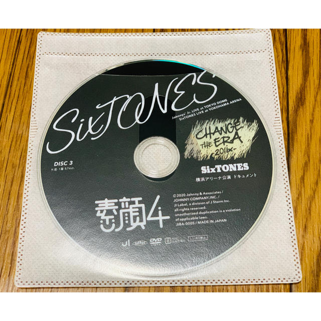 素顔4 SixTONES 正規品 change the era チェンエラ Amazon.co.jp