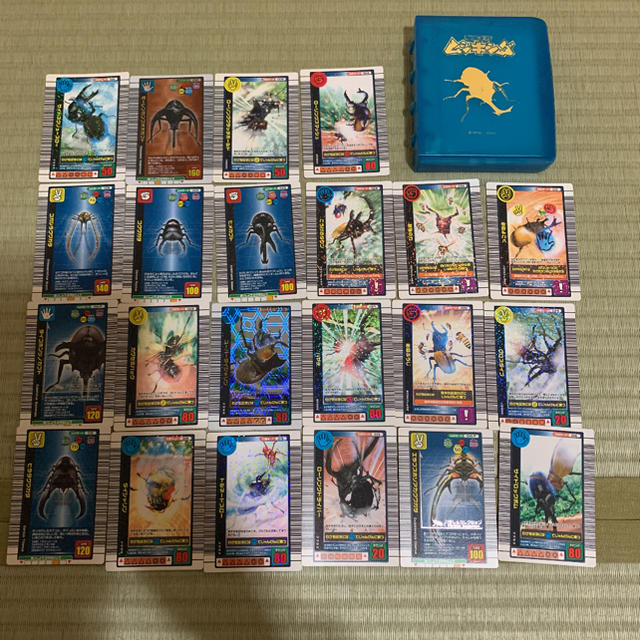 ムシキング カード165枚 カードフォルダー ステッカー カードいちらん