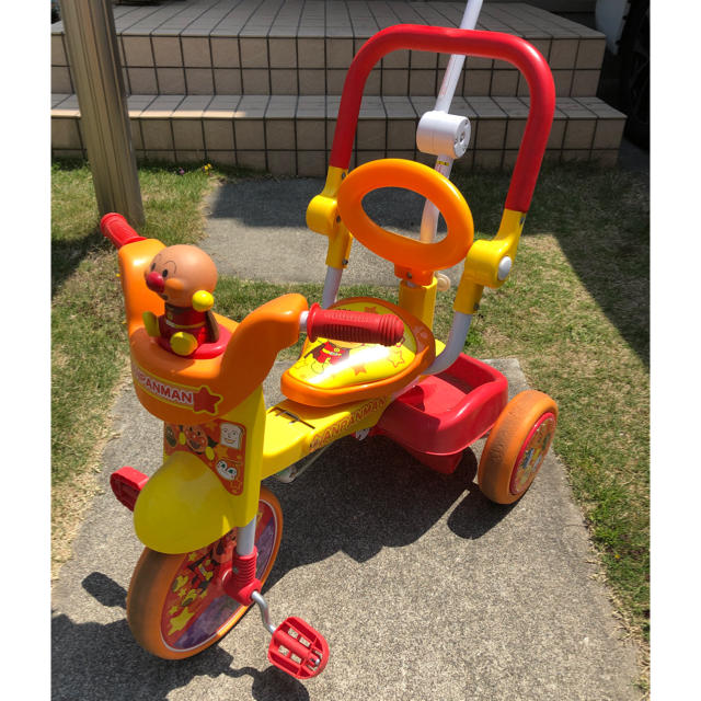 極美品】アンパンマン三輪車フルセット トイザらス - アンパンマンの