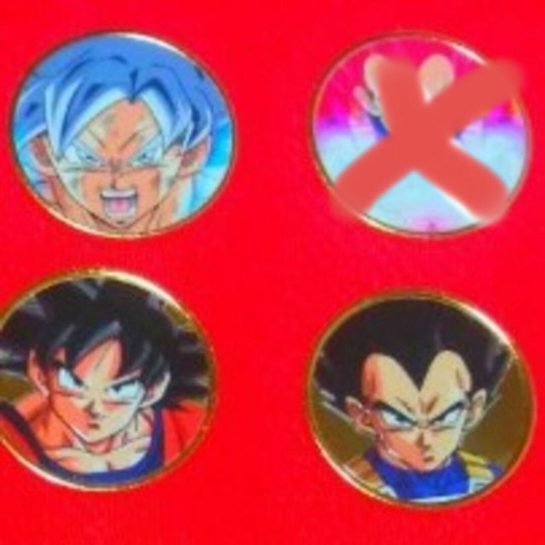 ドラゴンボール メダル セット 悟空 ベジータ ブロリー フリーザ