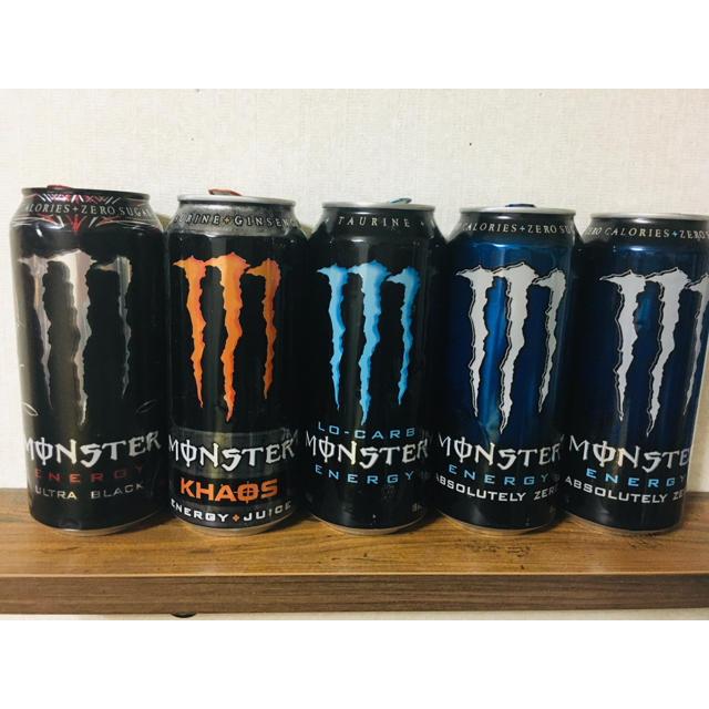海外版モンスターエナジー 空き缶20本 MONSTER ENERGYの通販 by のん