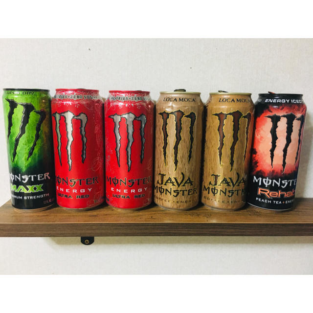 海外版モンスターエナジー 空き缶20本 MONSTER ENERGYの通販 by のん