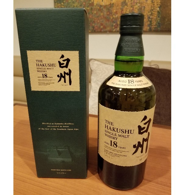 白州 18年 ウイスキー 700ml 箱入り24日〆 ☆白州18年☆ 白州 18